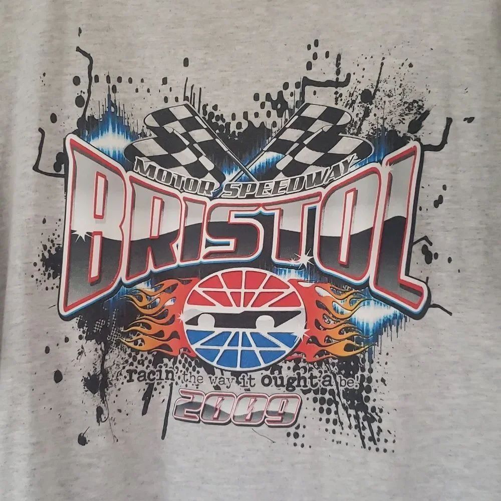 NASCAR Bristol (Tennessee) Motor Speedway 2009 T-Shirt Sz 2X